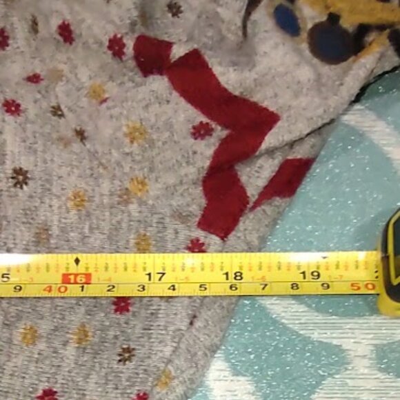 ARYEH KNIT BOHO VINTAGE HIPPIE PEASANT DRESS FESTIVE HOLIDAY SCOOP NECK, SIZE L - Picture 14 of 16